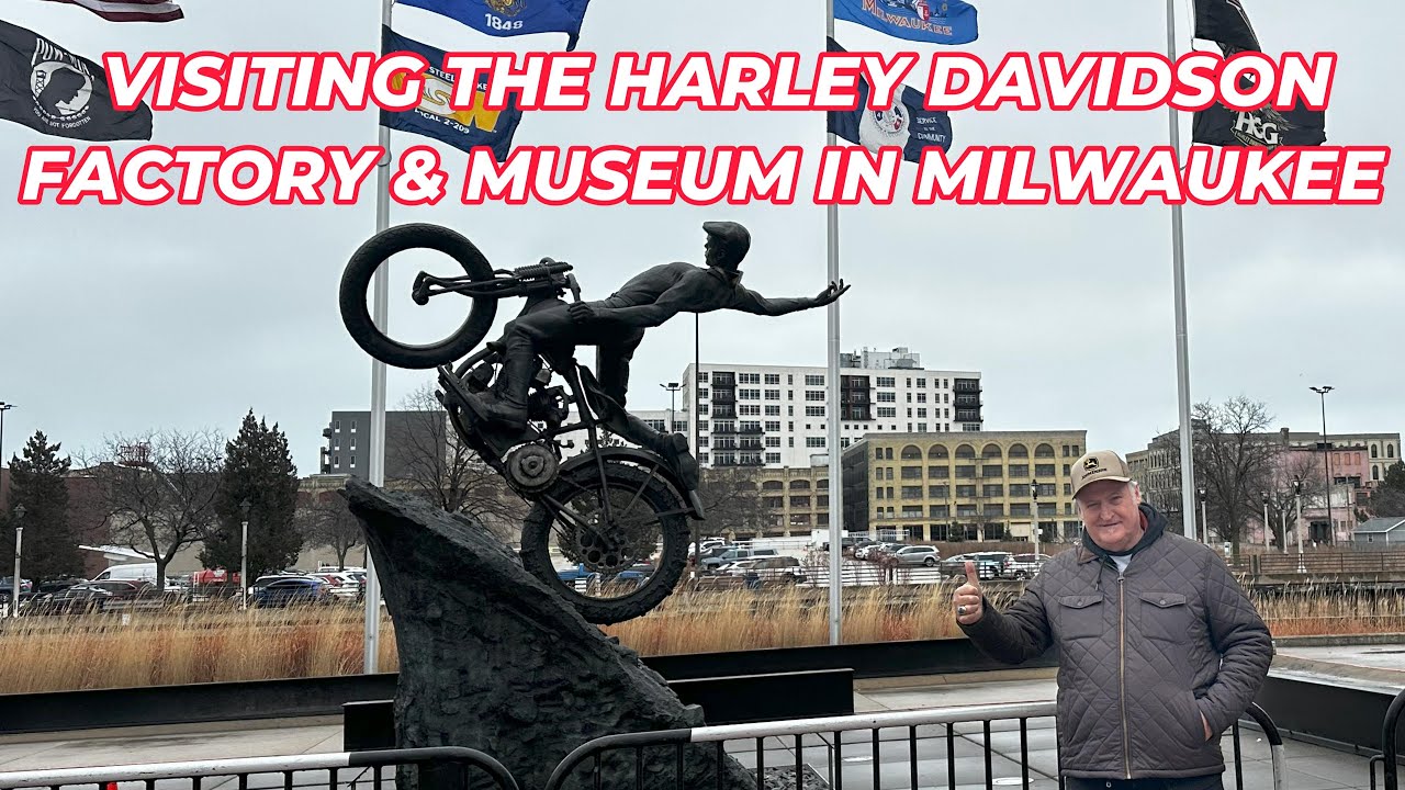 VISITING THE HARLEY DAVIDSON FACTORY MUSEUM IN MILWAUKEE