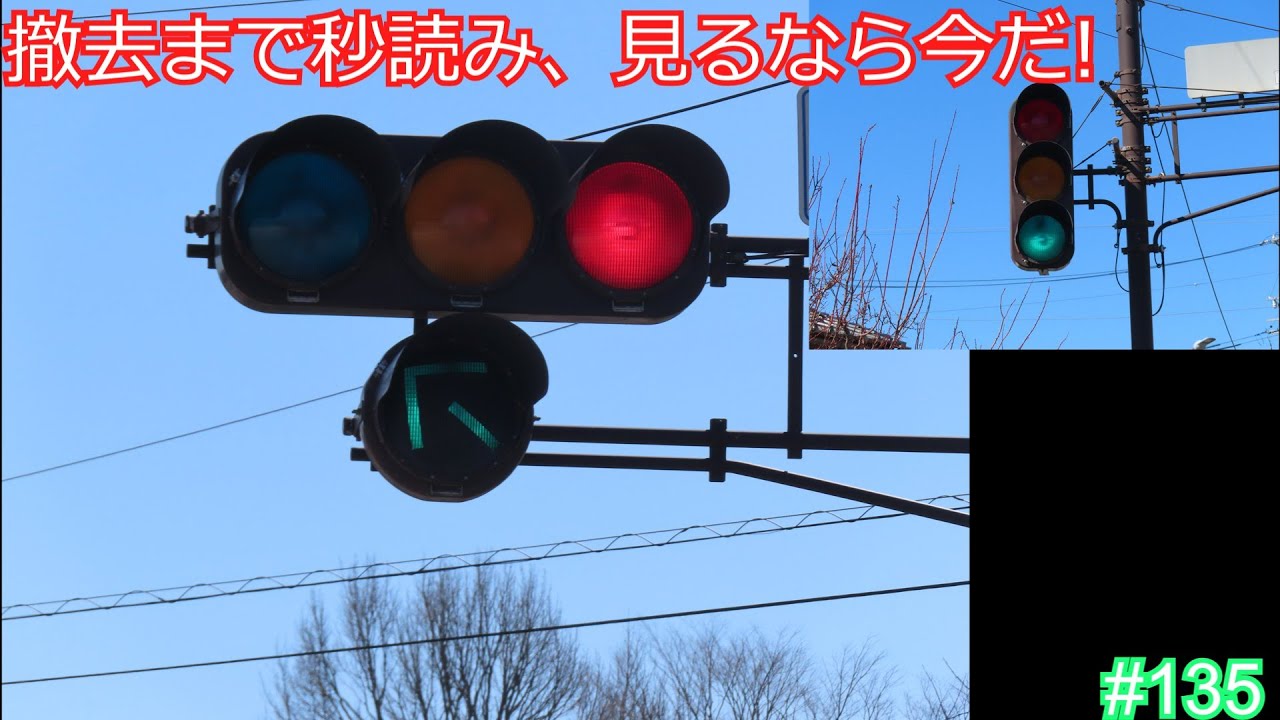 【信号機編135】撤去まであとわずか? 南箕輪の450信号機を拝むラストチャンスです