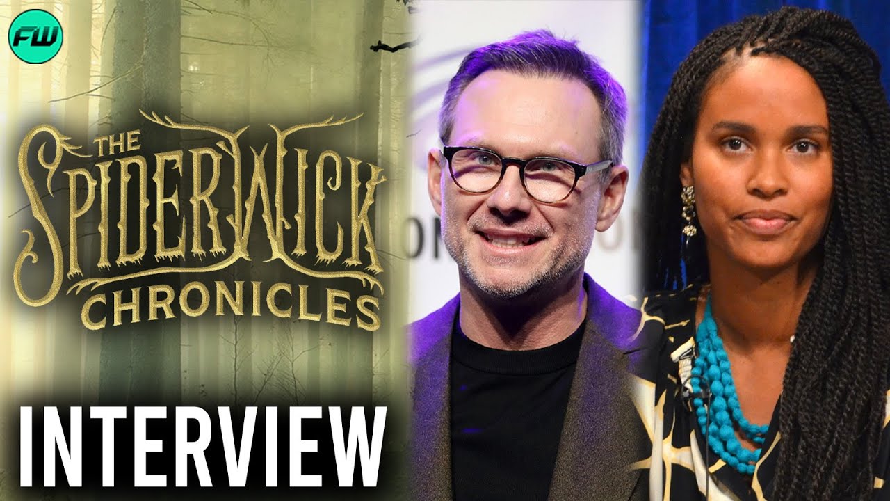 Christian Slater and Joy Bryant Talk Spiderwick Chronicles (2024) | FandomWire Interview
