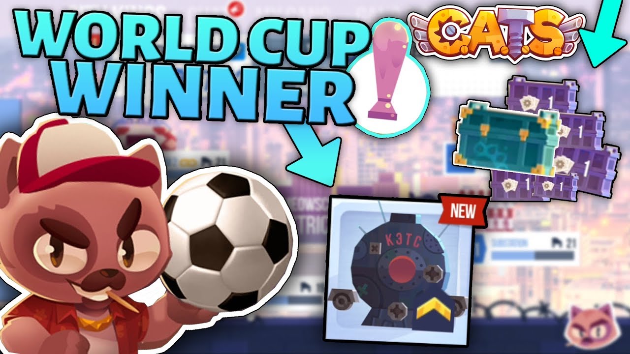 WINNING THE CATS WORLD CUP - MEOWSCOW NEW BODY (Crash Arena Turbo Stars)