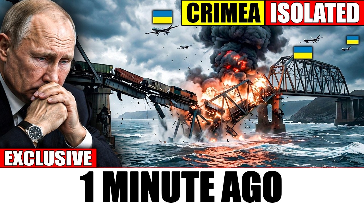 Inside Crimea: Ukraine Reportedly Wipes Out Russia's $7 Billion Rail Bridge