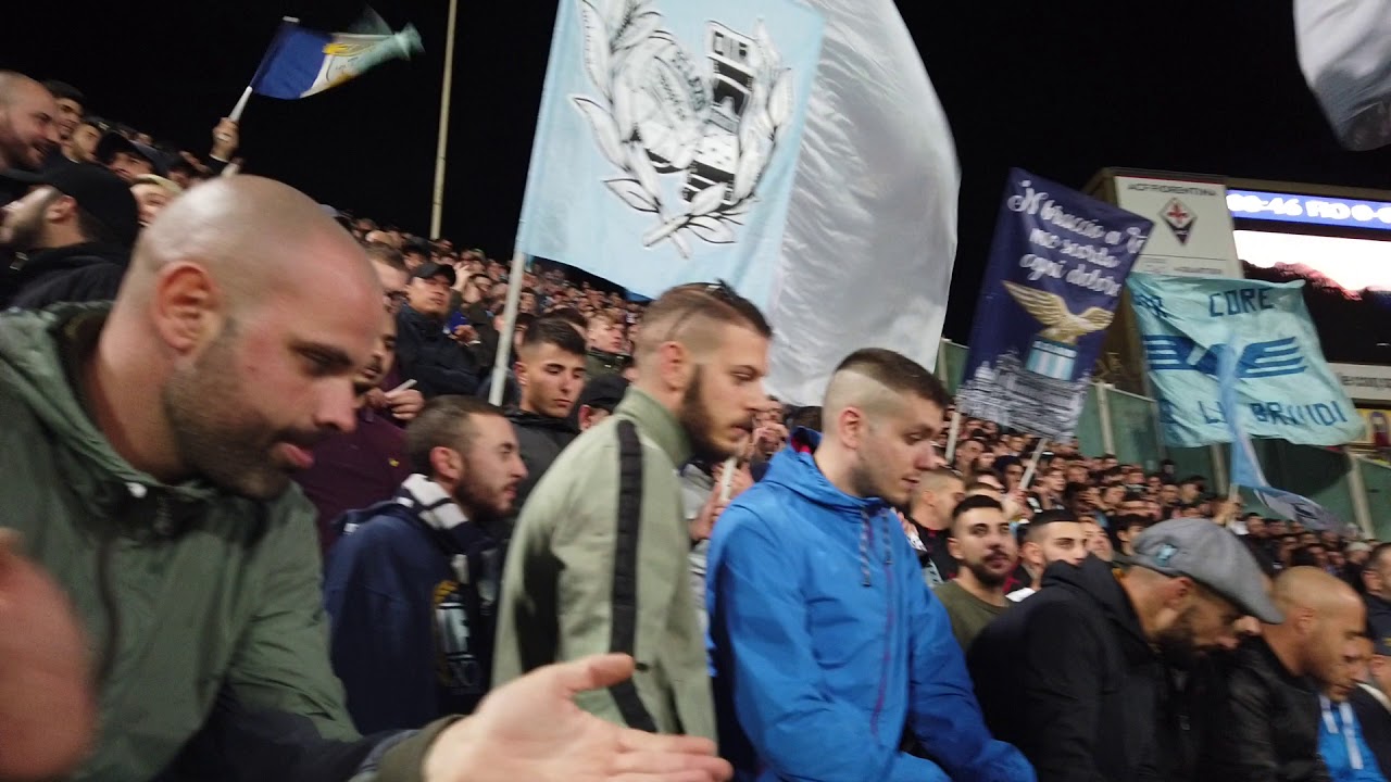 Fiorentina - LAZIO 1-2 27-10-2019 Entrata nel settore
