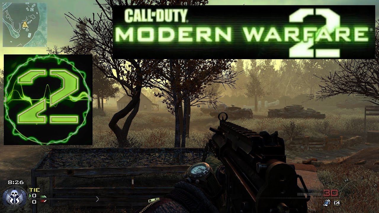 Call of Duty: Modern Warfare 2 (2009) Multiplayer Gameplay Wasteland MP5K (2023)