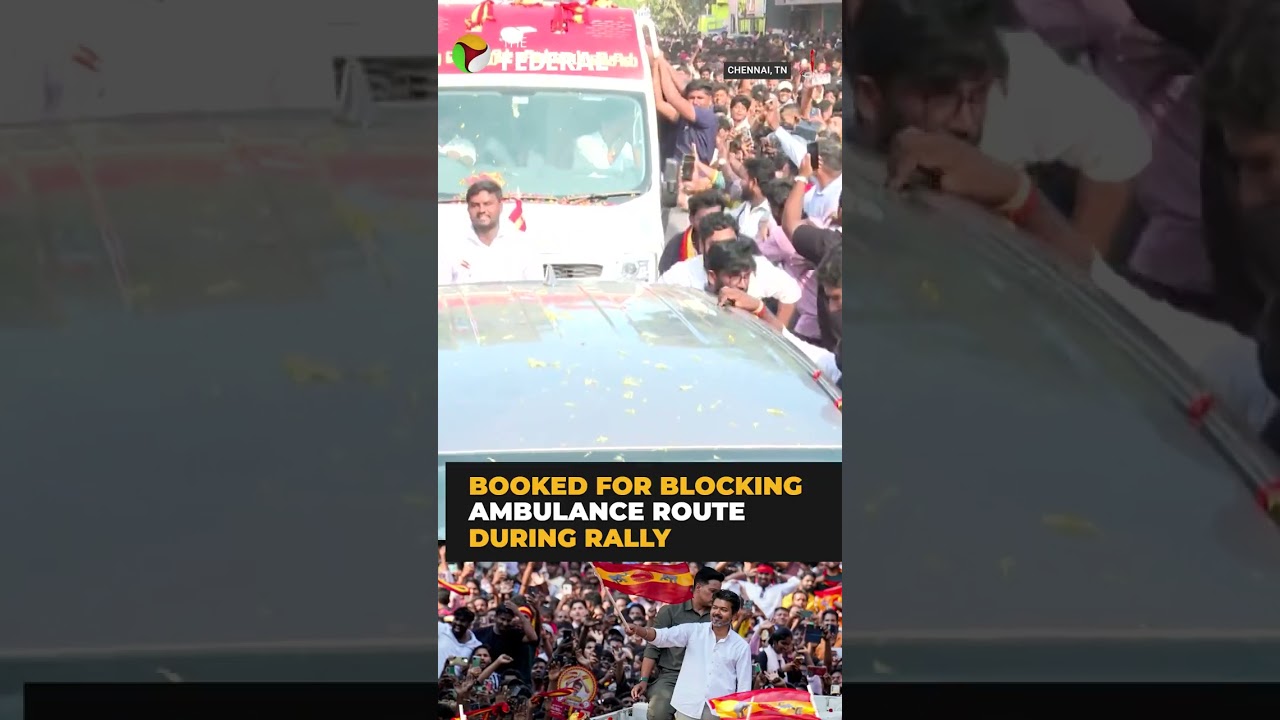 Case filed against TVK chief Vijay for poll code violation in Chennai | #shorts