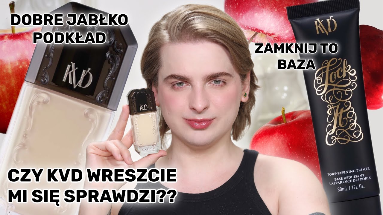 Czy to jabłko jest jeszcze dobre czy już zgniło… KVD Good Apple Serum Foundation