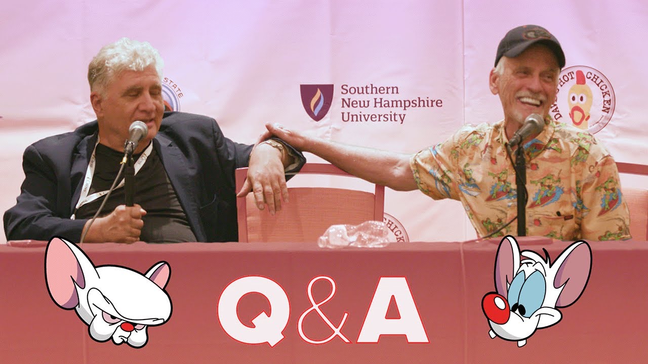 Rob Paulsen and Maurice Lamarche Q&A | Pinky and the Brain