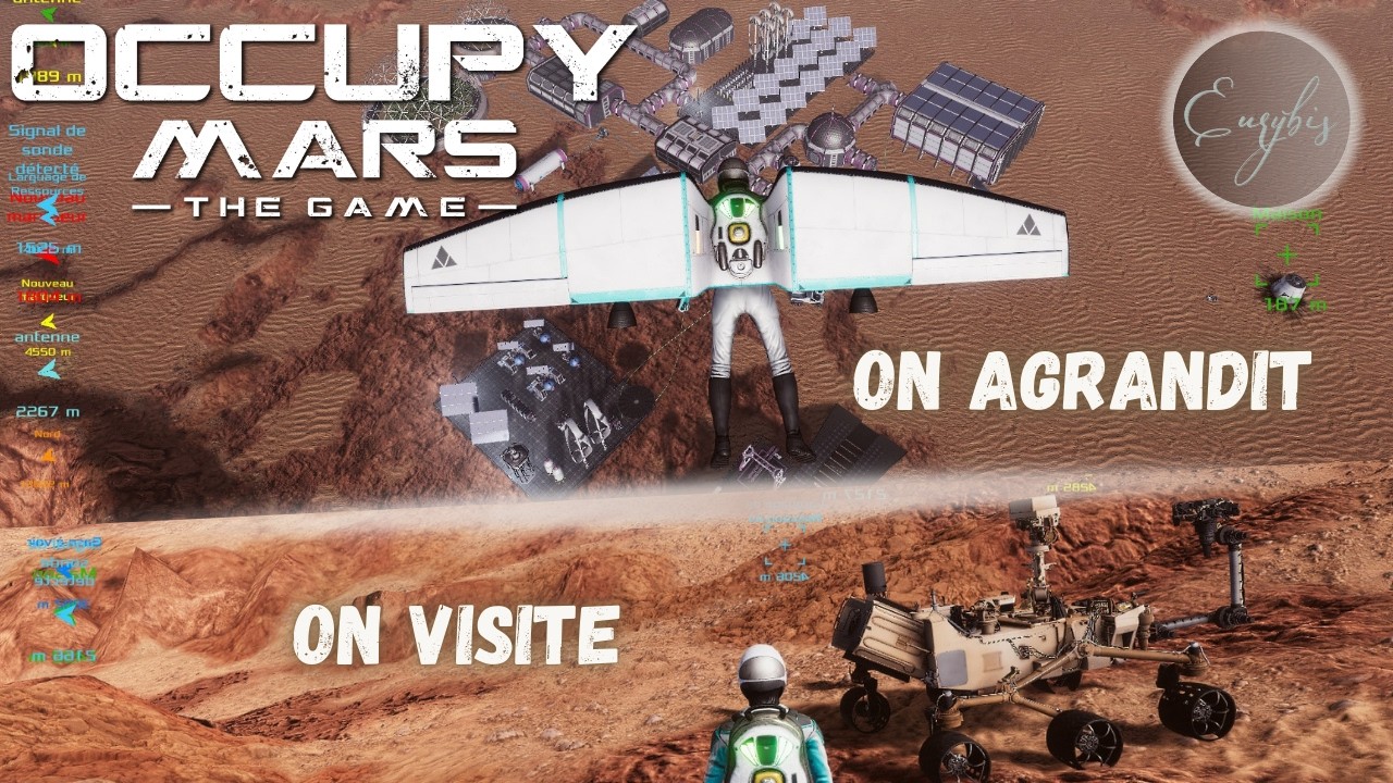 Occupy Mars // FR Curiosity et salles communes
