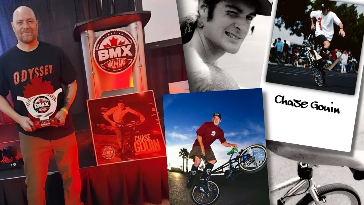 CHASE GOUIN 2025 CANADIAN BMX FREESTYLE HALL OF FAME INDUCTION VIDEO