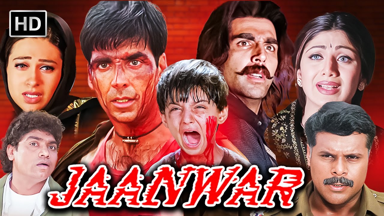 Jaanwar (1999) Full Movie HD | Akshay Kumar, Karisma Kapoor, & Shilpa Shetty | Emotional Classic