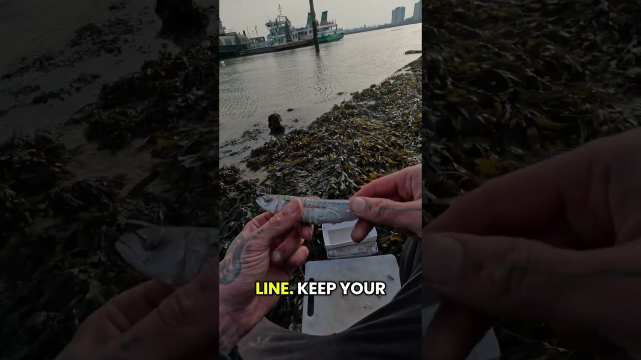 Baiting Joey Mackerel for Conger Eel