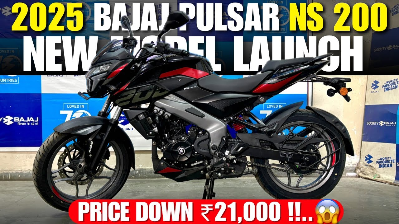 2025 New Bajaj Pulsar NS 200 Launched🥳| Price Down ₹21K | Single Channel ABS | Full Review