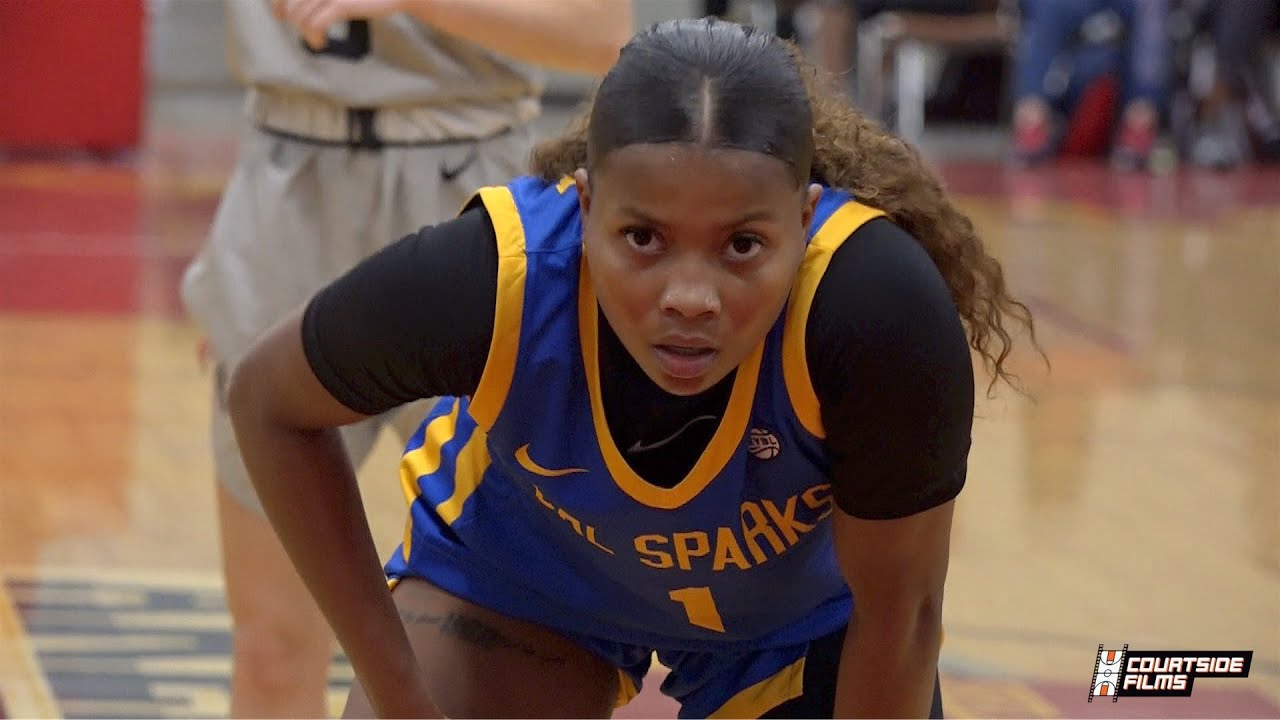 5'5 UCLA Commit Londynn Jones Hands Out Buckets!