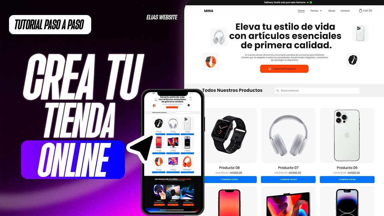 Como Crear una tienda Online 2025 ✅ Crea tu TIENDA ONLINE Paso a Paso 2025