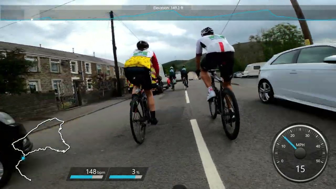 Dragon Ride 2023 - Macmillan 100 Route
