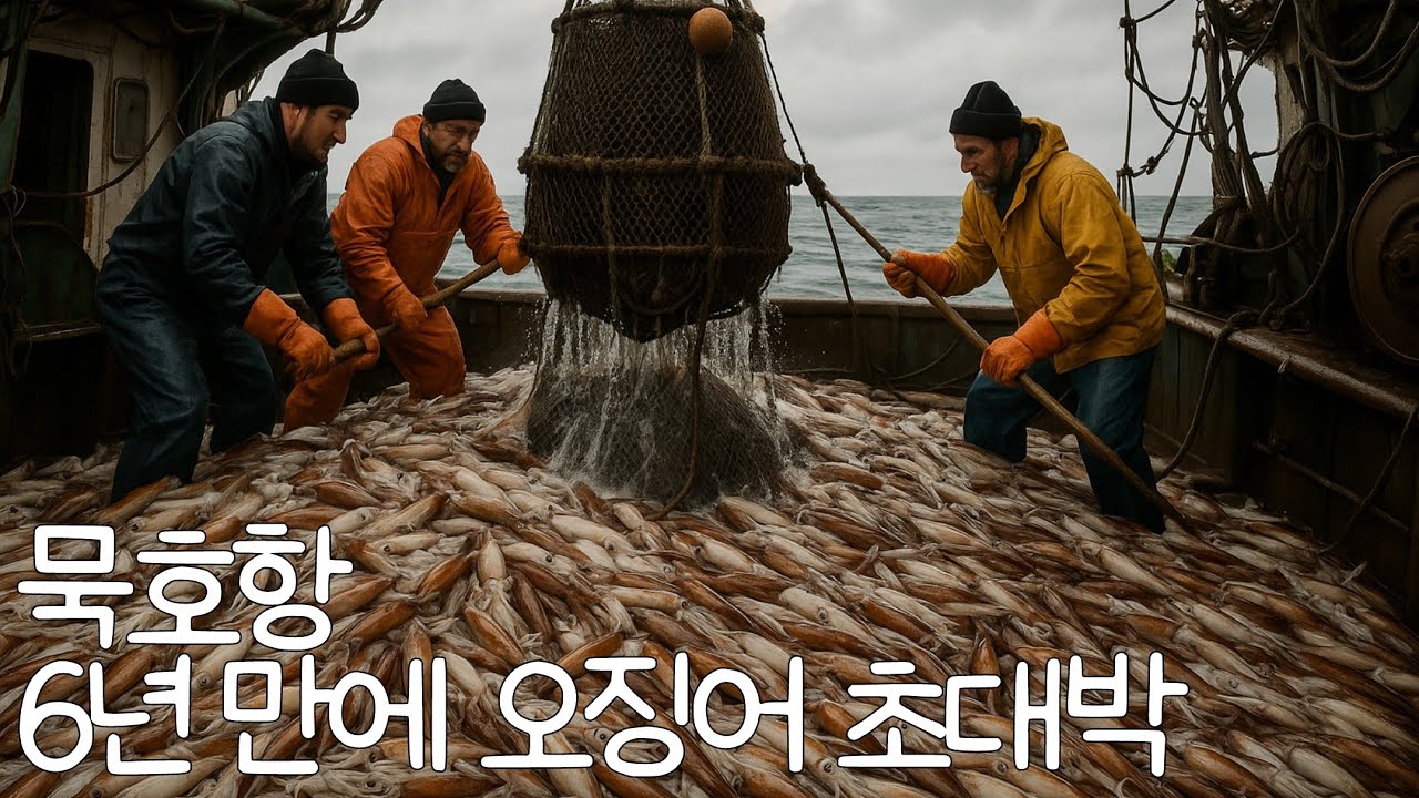 水産市場 동해시묵호항 오징어전쟁 어민들삶의현장 견문록♡삶2422/Mukho port fish market, korea