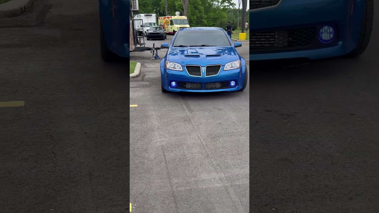 Styker Blue G8 GT with some boost on it #automobile #cartok #car #g8gt #fast #cammed #boost #e85