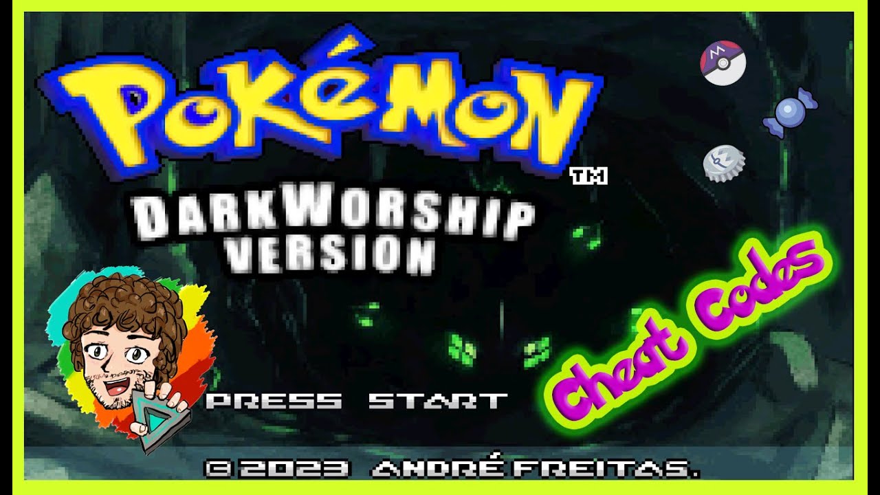 Все чит-коды для Pokémon Dark Worship 2023 - мастер-шар, редкость конфеты, крышка бутылки, деньги!