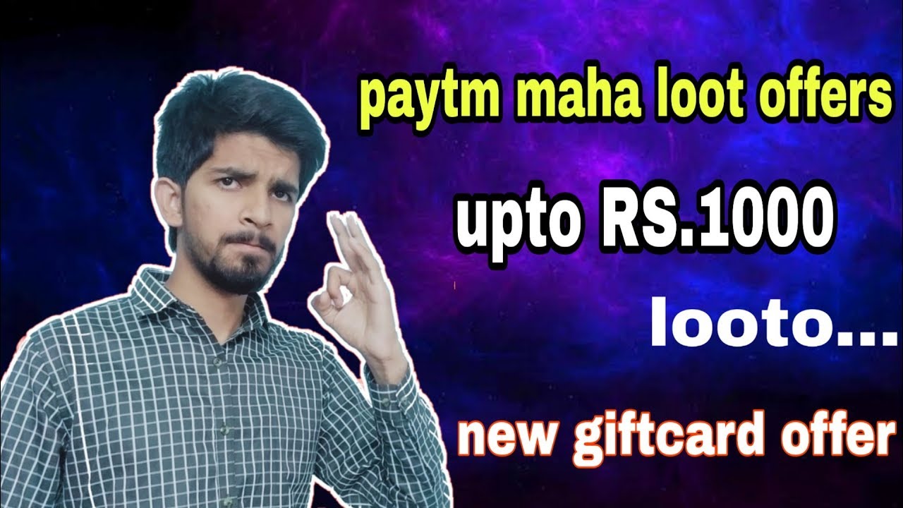 Paytm add money upto RS.1000 offer , new giftcard offer and earn RS.25 , paytm new offer