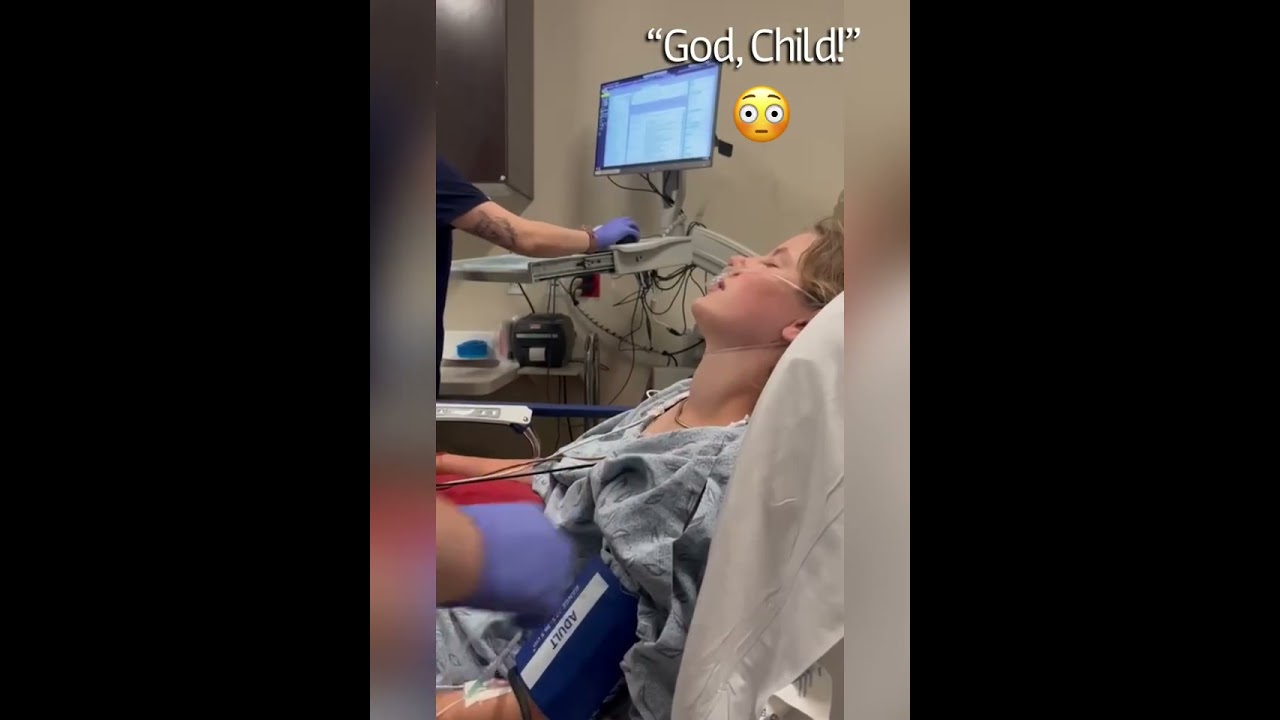 Chloe and her anesthetic moment￼