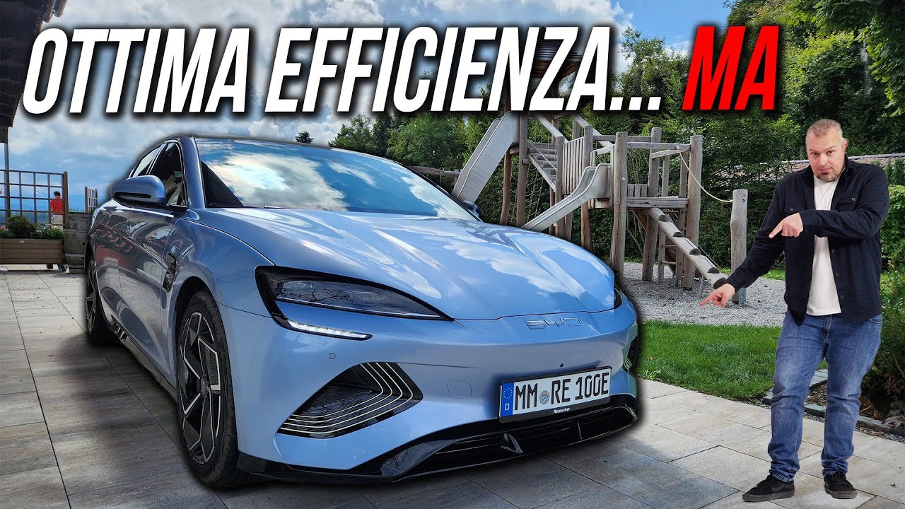 BYD SEAL ⚡la  PROVA dell'ANTI-Tesla Model 3  🔋82,5 kWh