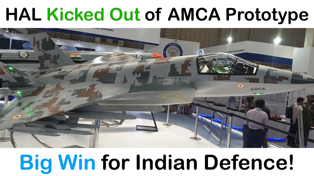 HAL Kicked Out of Indian AMCA Prototype Development: Huge Win