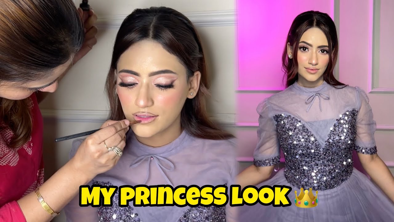 My Princess Makeup Look | Engagement look 💍SAMREEN ALI VLOGS