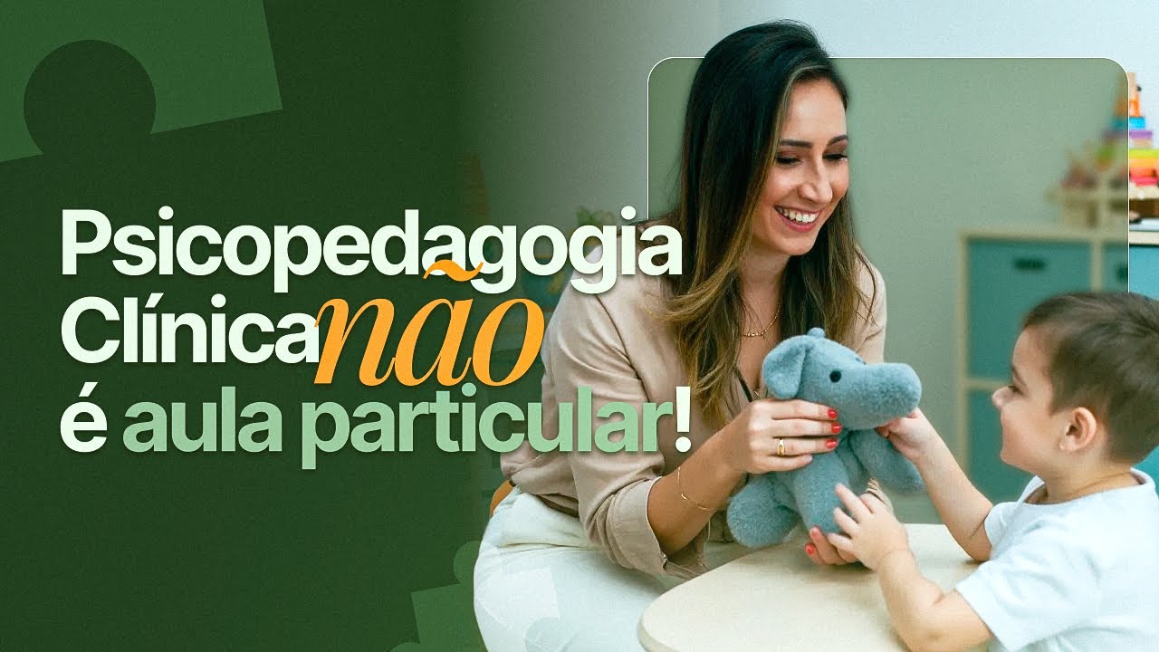 Psicopedagogia clínica não é aula particular.