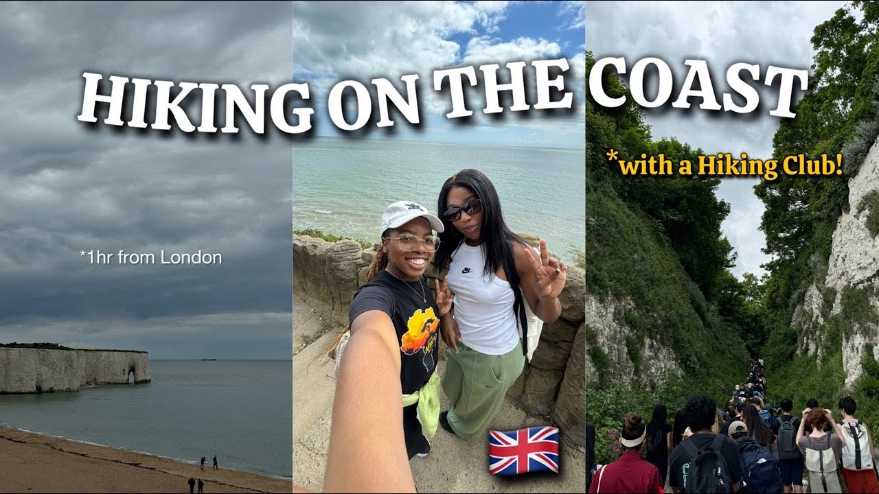 VLOG: HIKING ALONG THE COAST OF THE UK 🇬🇧 | London Hiking Club 🥾 | Last Summer Diaries ep. 3