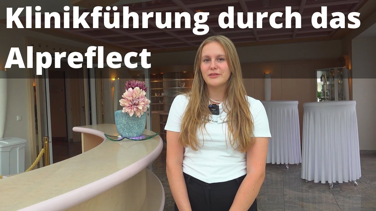Klinikführung durch das Alpreflect