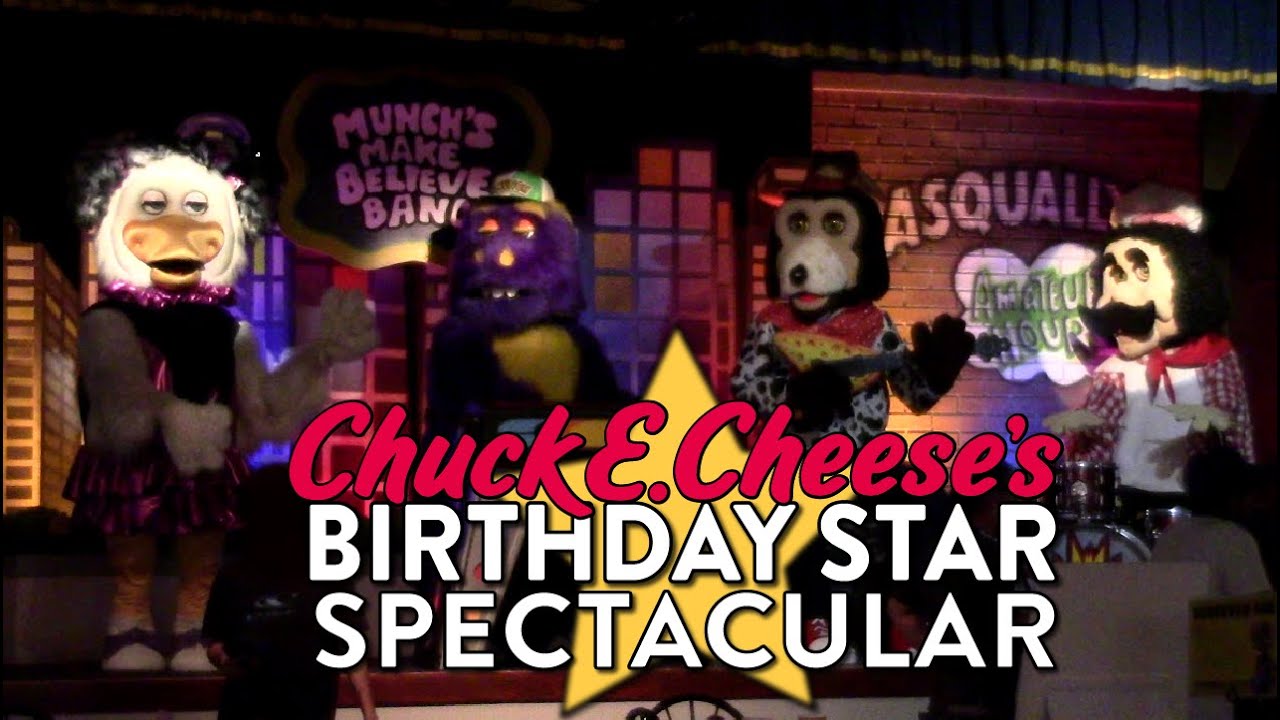 Chuck E. Cheese - Birthday Star Spectacular (Northridge, CA) *Dim Lights*