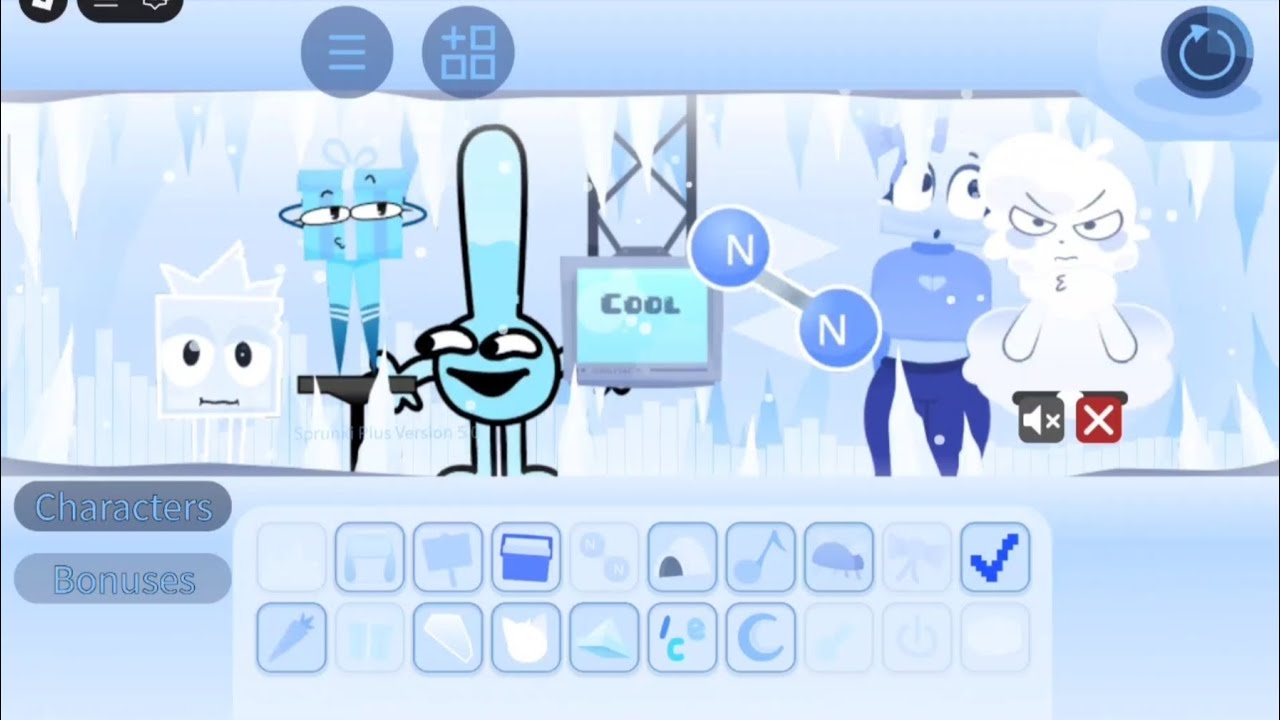 Sprunki +  multiplayer mode (ice is cool + somniphobia 
