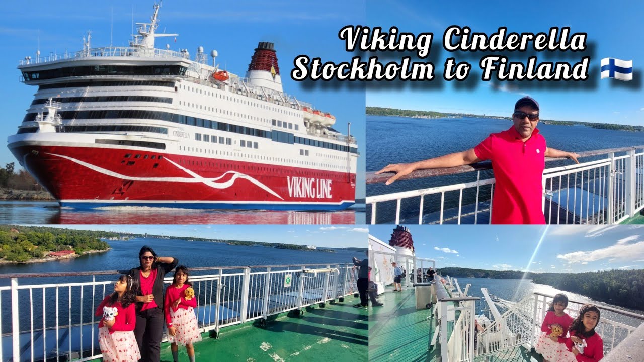 Viking Cinderella|Stockholm to Helsinki with Viking Line's |Viking Cinderella Inside|travel vlog
