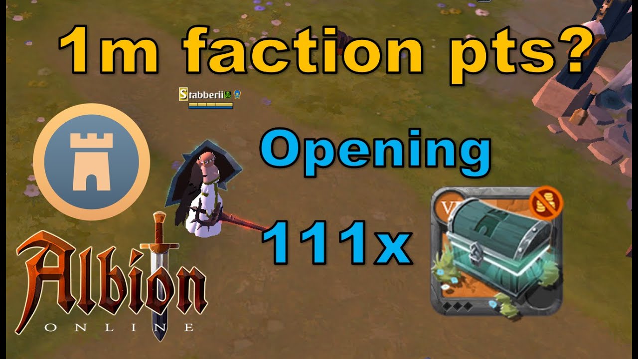 Albion Faction Warfare - Are Chests Worth It? Iron Campaign Chest (read description)