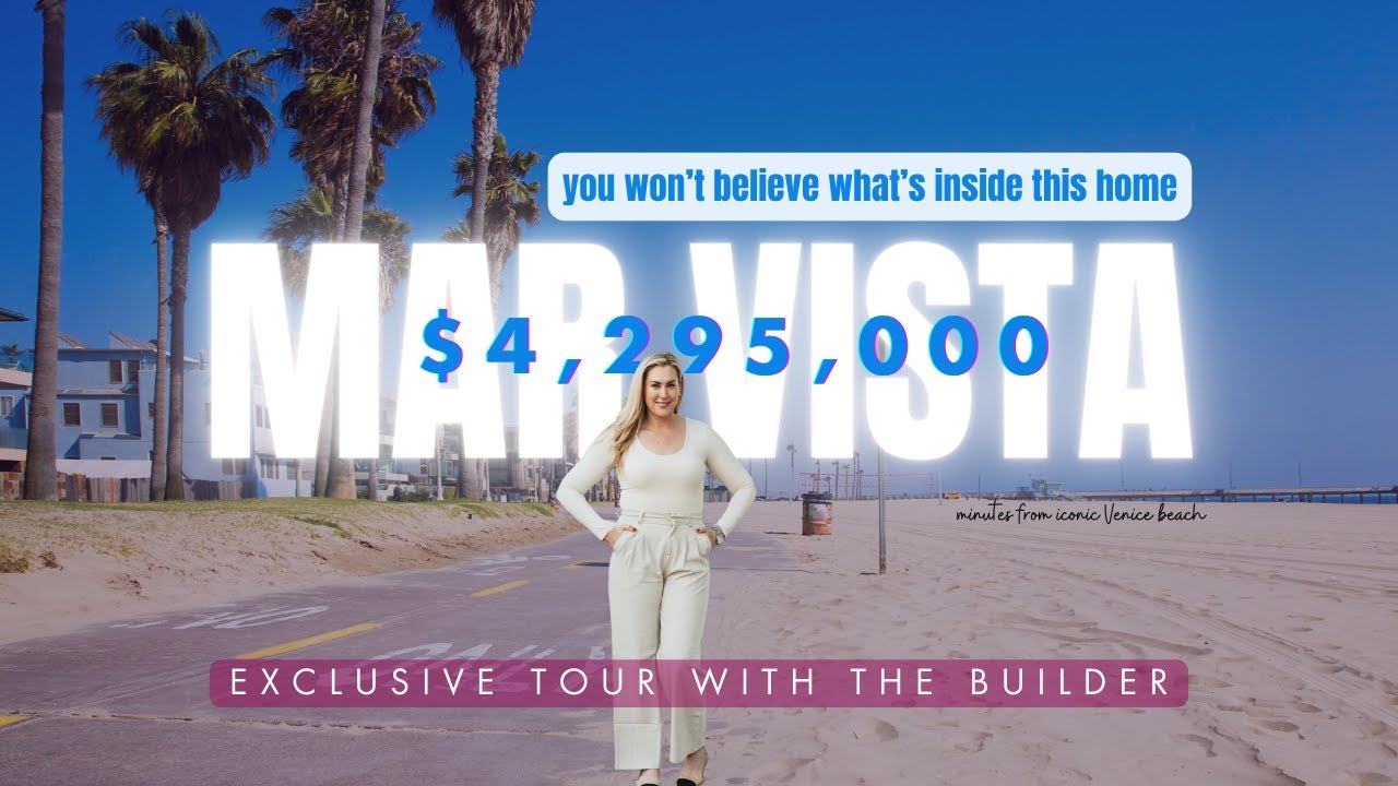 New Mar Vista Home for $4,295,000 minutes from Venice Beach!
