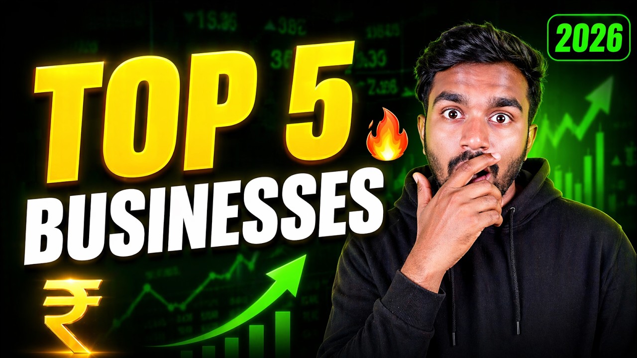2026-la TOP-ku Pogum 5 Business Ideas 💼🔥 | Best Business Ideas in Tamil 2026