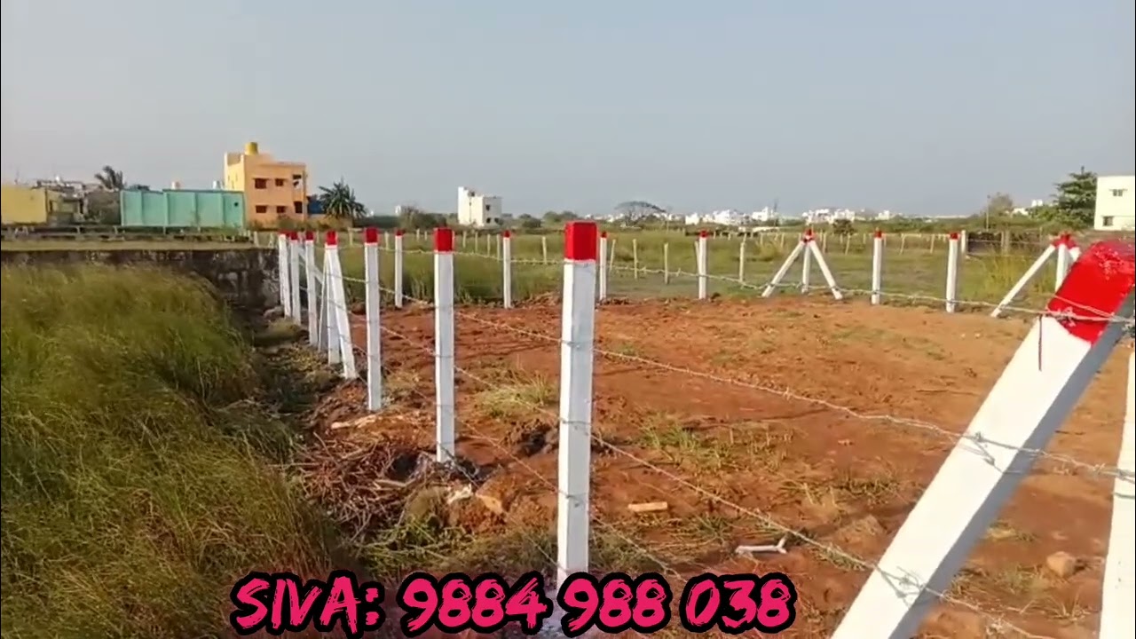 OMR thalambur plot for sale #chennai #omr #plot #investment 