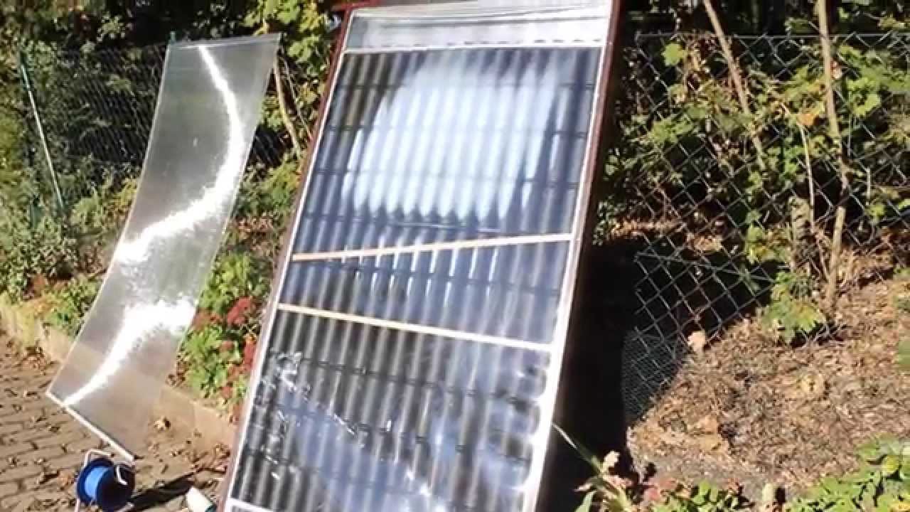 Solar Luftkollektor schmilzt wegen der Hitze