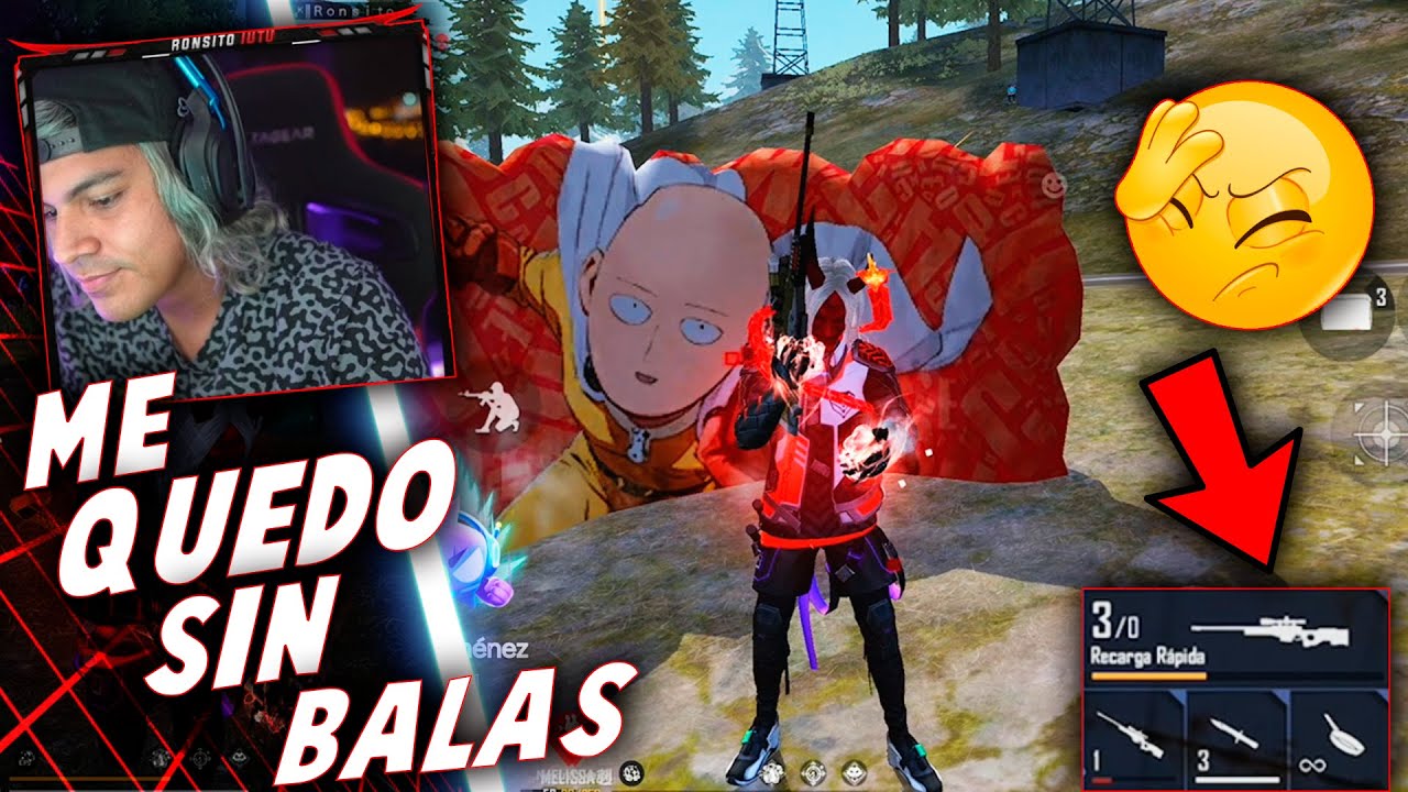 NO PENSE PERDER ESTA PARTIDA POR QUEDARME SIN BALAS😐😐//Free Fire | Ronsito