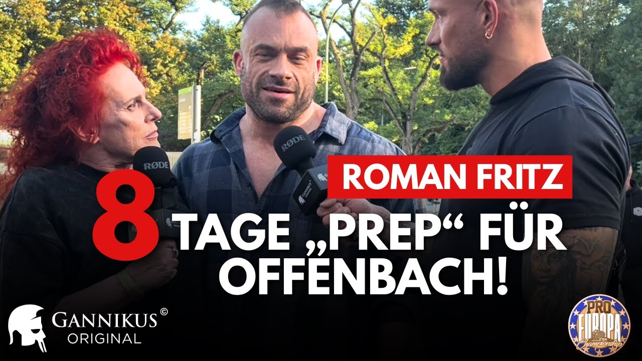 Ist ROMAN FRITZ ready? Pro-Meeting Europa Pro 2025 in Offenbach!💥
