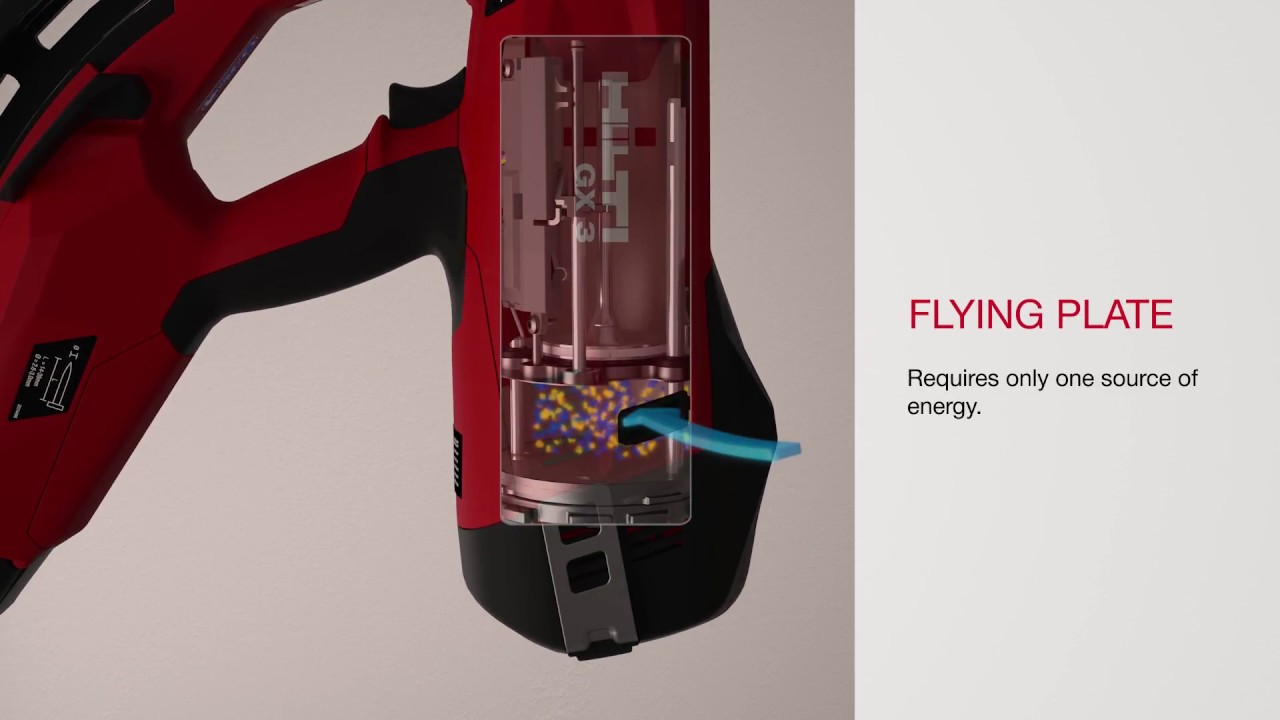 Hilti GX 3 gas-actuated fastener