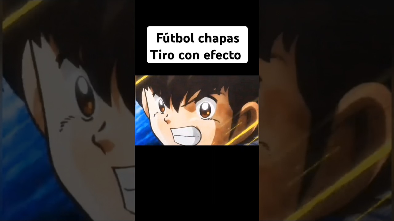 Tiro con efecto de Tsubasa f&uacute;tbol chapas #capit&aacute;ntsubasa #futbol #juegosdemesa