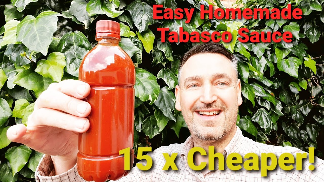 EASY Homemade Tabasco Sauce - 15 x Cheaper & Tastes AMAZING - Steven Heap