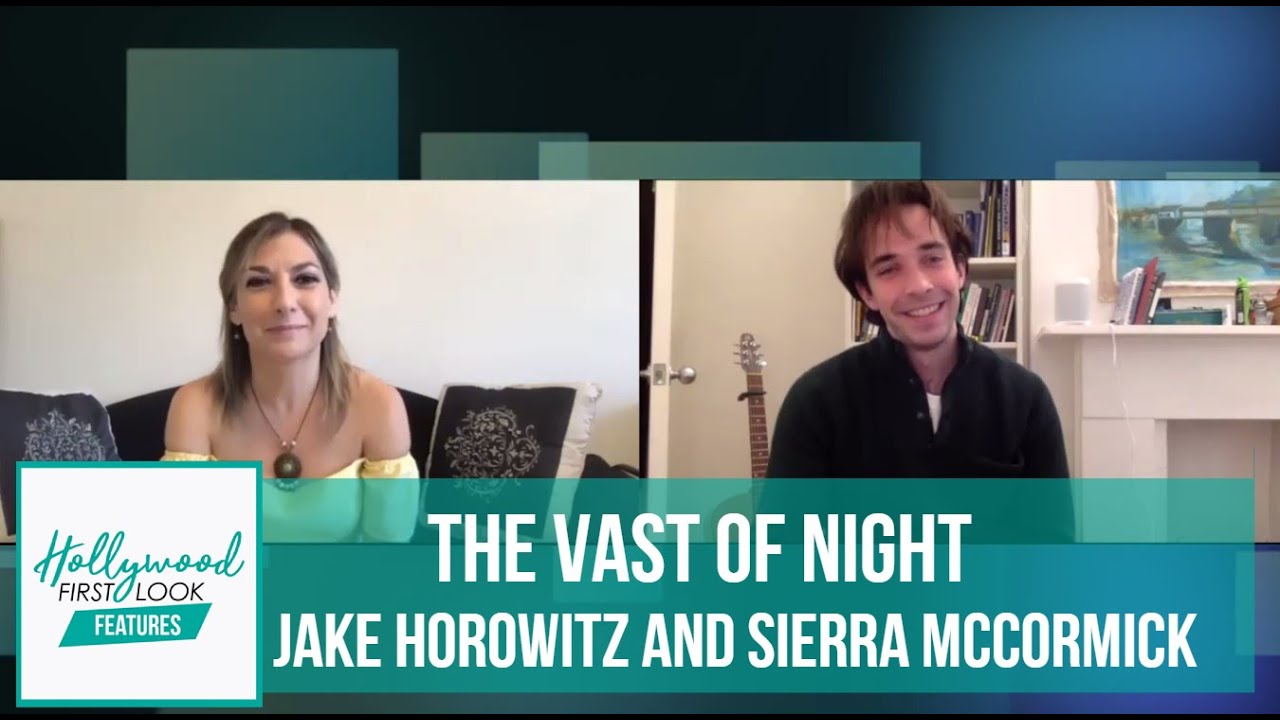 THE VAST OF NIGHT (2020) | JAKE HOROWITZ and SIERRA MCCORMICK talk about their movie with SARI COHEN