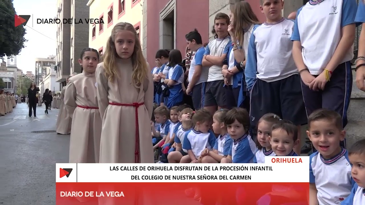 Procesión Infantil del Colegio Nuestra Señora del Carmen, 2023