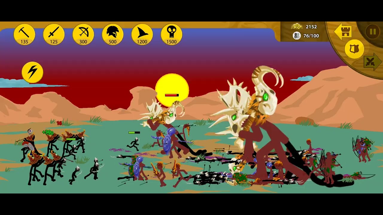 Grifon agung vs everybody petempuran para raksasa part 10 #@stick war legacy$#