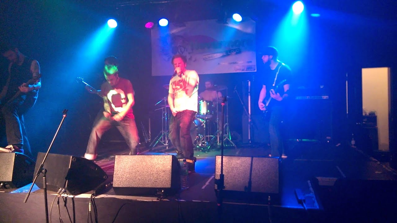 As empires burn @ Keele Uni feat Shaun from Take her to Athena