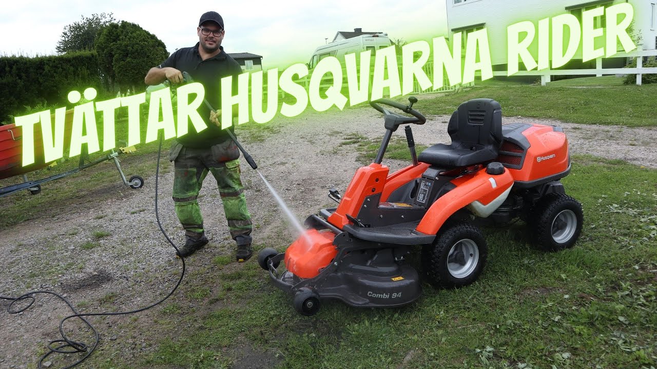 Så Tvättar jag Husqvarna rider