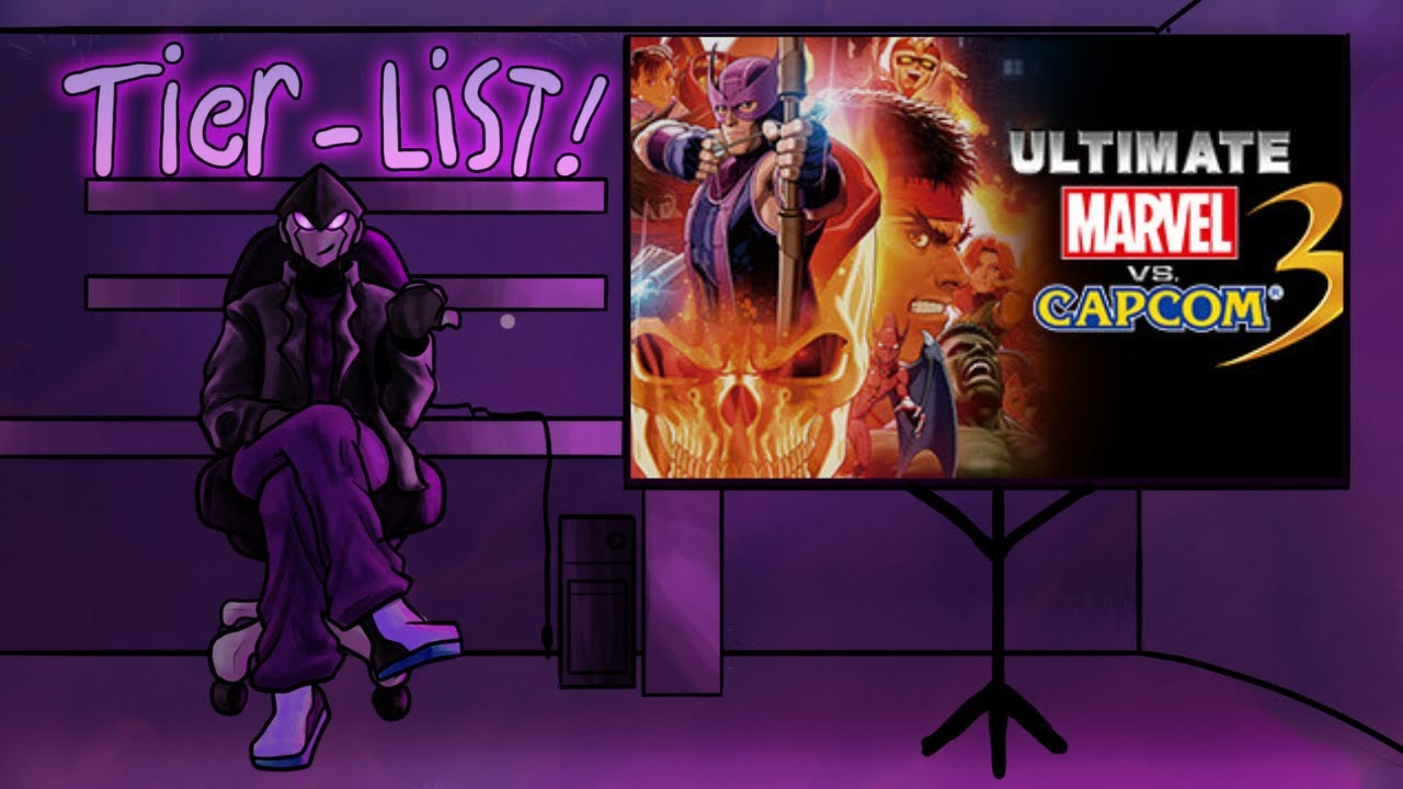 TIER LIST STREAM! Ranking Ultimate marvel vs capcom 3 character themes