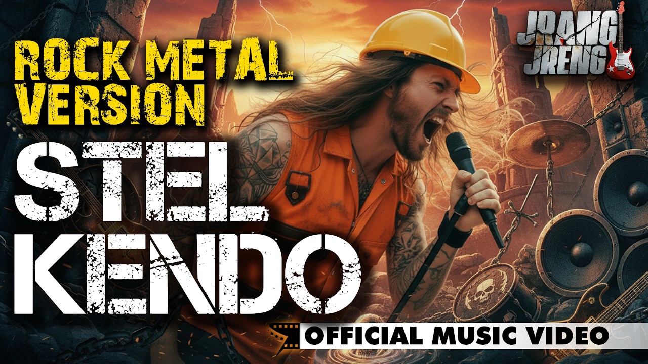 RAOSNYA BEDA! 🤘 STEL KENDO Jadi Rock Metal Paling Brutal! (Gak Nyangka Hasilnya...)