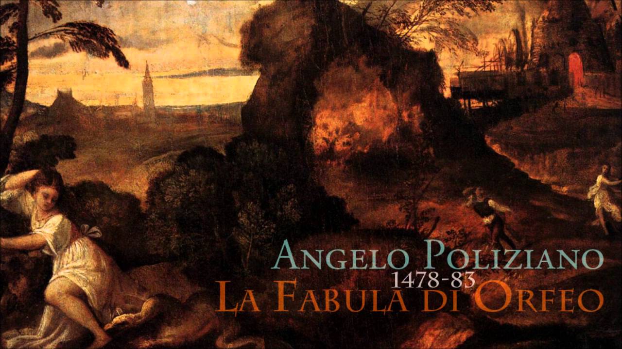 Angelo Poliziano - La Fabula di Orfeo (1478-83) / Prologo & Scene I